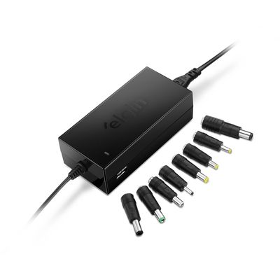Fonte Universal Para Notebook - 90W 10 Conectores USB Integrado Bivolt