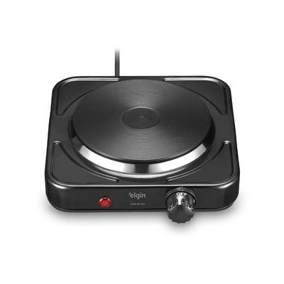 Fogão Elétrico Cooktop 1 Boca - Controle de Temperatura Termostato de Segurança